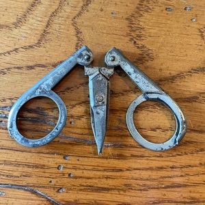 ANTIQUE Westfield Mfg Co Germany Folding Scissors